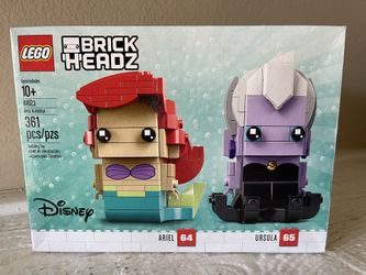 LEGO DISNEY 41623 ARIEL & URSULA BRICKHEADZ