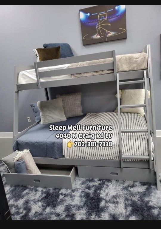 ✨️ Queen, Full, Twin Bunk Beds Mattresses ✨️ Furniture Bedrooms, Sectionals Avail