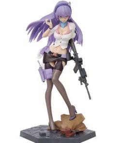 ELF Purple Hair Anime Figure