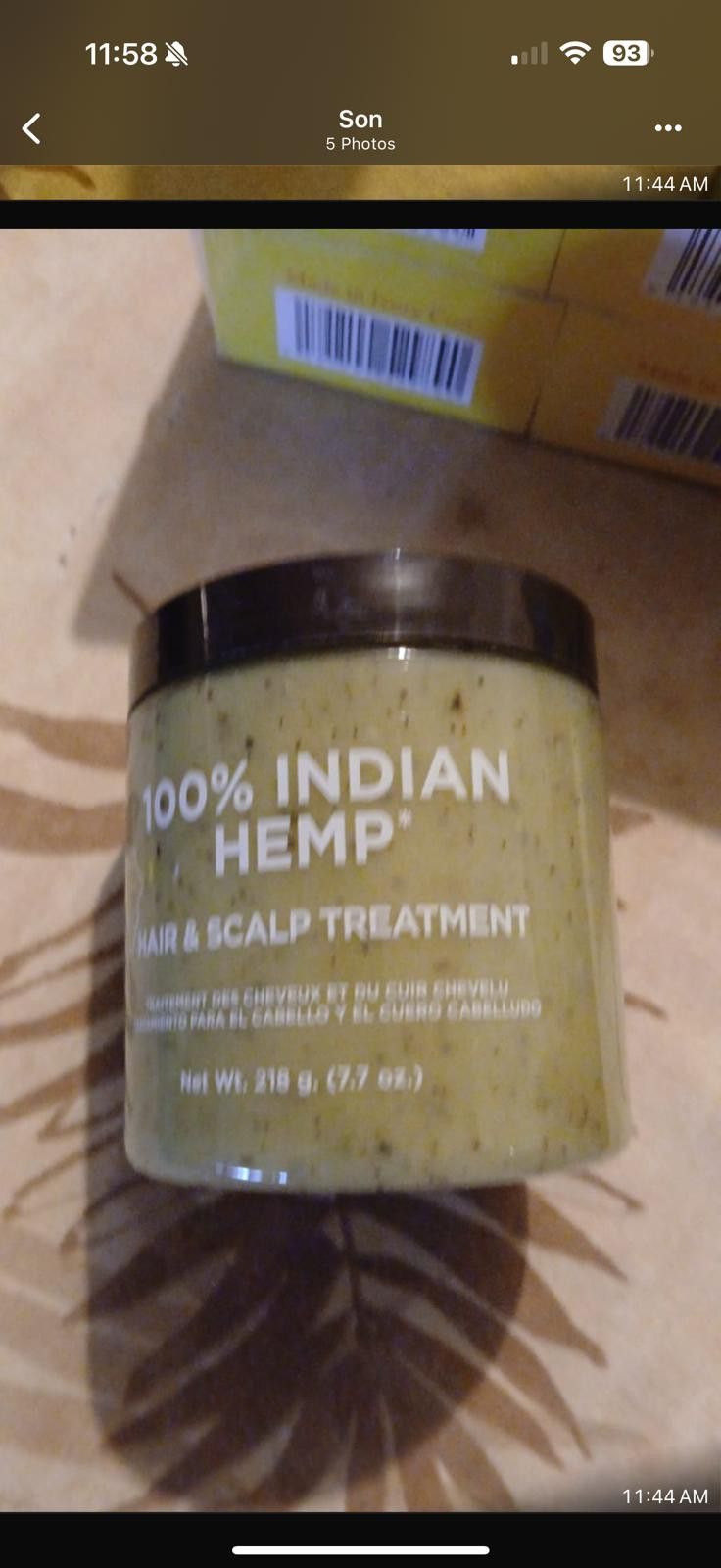 Hair Scalp Treatment/ Retire Kap Nan Cheve