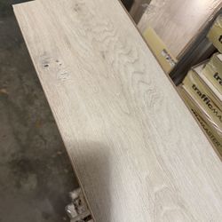 Traffic Master Camden Lake Oak 7 mm T x 8 in. W Laminate Wood Flooring