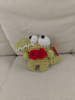 Crocheted Crocodile