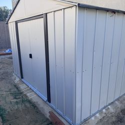 8 X 10 Aluminum Shed
