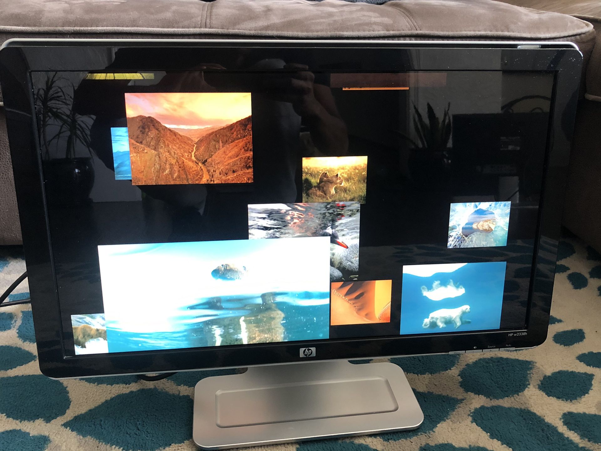 HP 23” widescreen monitor