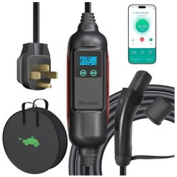 Brand New In The Box- KHONS Level 2 EV Charger 40Amp 240V Electric Vehicle Charger with 16FT Cable Portable Indoor/Outdoor Home EV Charging Station fo