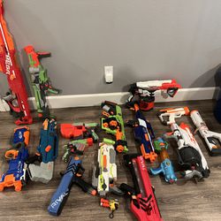 Nerf Gun Collection  Someone’s Going to seriously come up