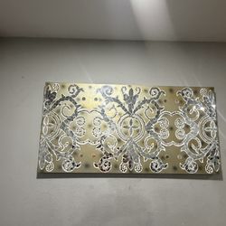 Gold Mosaic Pattern Wall Art