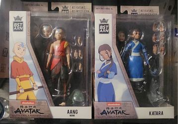 Avatar Figures Monk And Katara Nib
