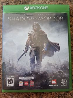 Shadow of mordor XBOX ONE