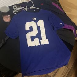 Blue NY Giants Nike Tshirt