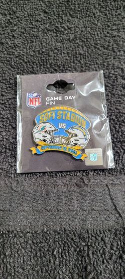 Charger And Dolphins Pin