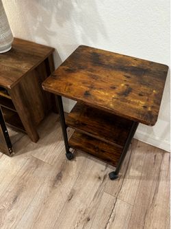 Table and shelf