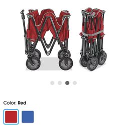 Uline Red wagon