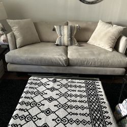 Couch, Coffee Table, Lamps Etc 