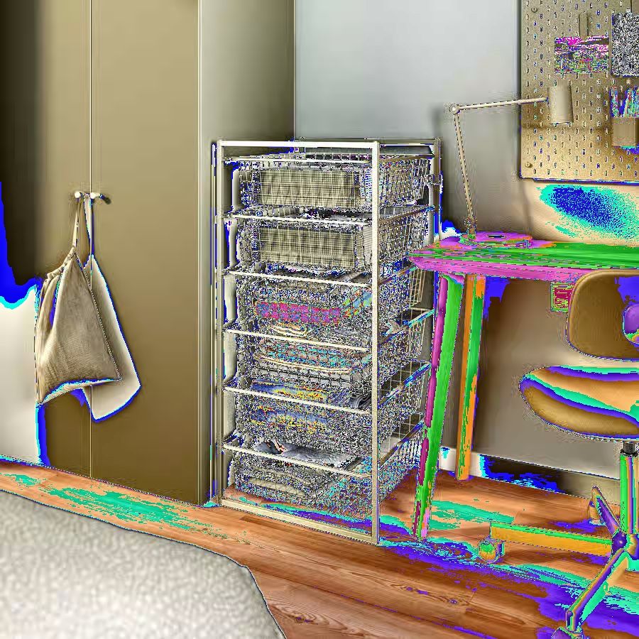 White Wite Metal Storage Rack