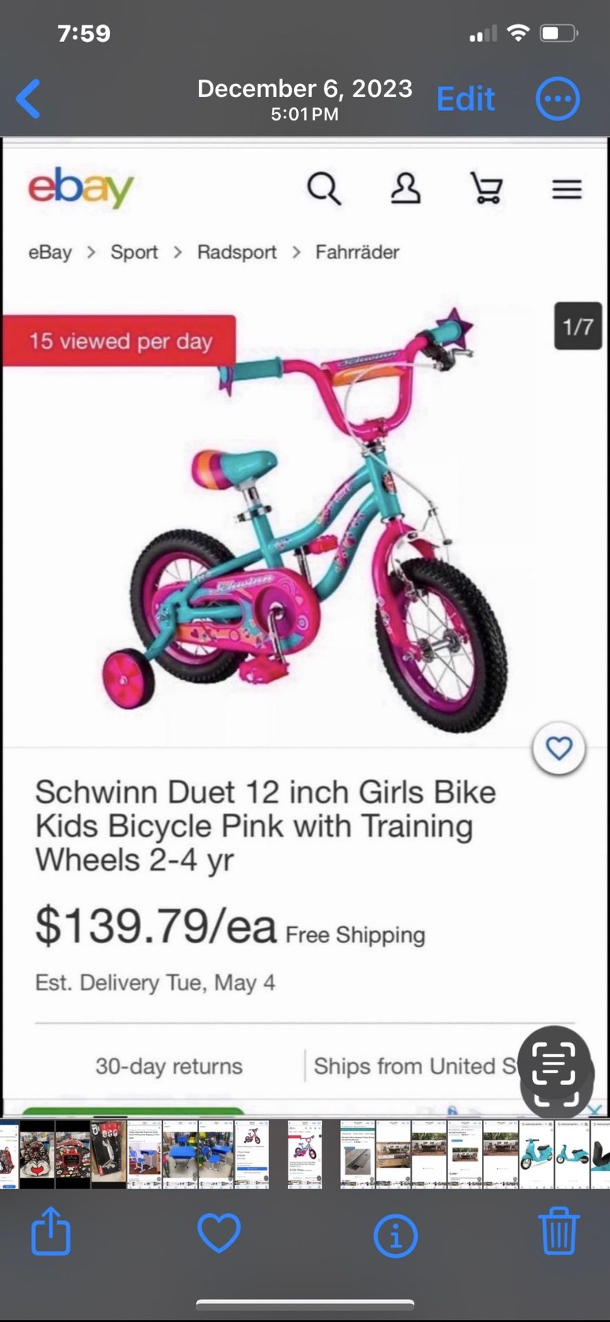 Bike kids Schwinn new Buen precio