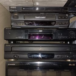 Stereo Amplifier, DVD Player, VHS Player & Recorder, And More Let Me Know Which One Are You Interested