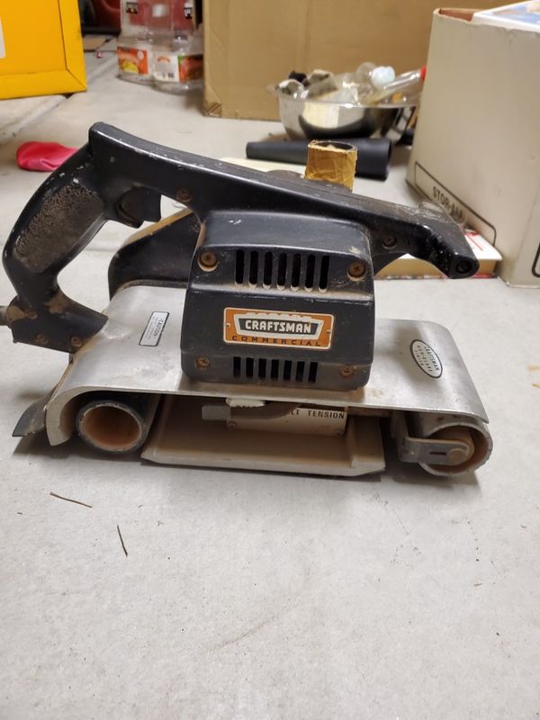Craftsman commercial 4' in belt sander model no 315 11780 for Sale in