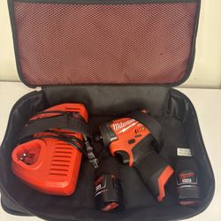 Milwaukee Fuel 12v Impact Kit 