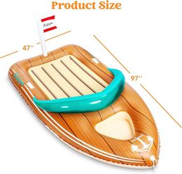 4’x8’ Boat Float with Cooler