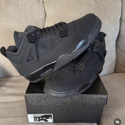 Jordan 4 Black Cat Size 13 $320