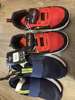 Two Pairs Of Boys Shoes 