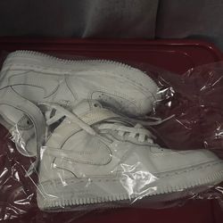 Nike Air Force 1 White High Top Sneakers New
