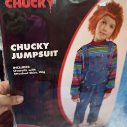 Disfraz De Chucky Para Niños de 4 Años En Buenas Condiciones