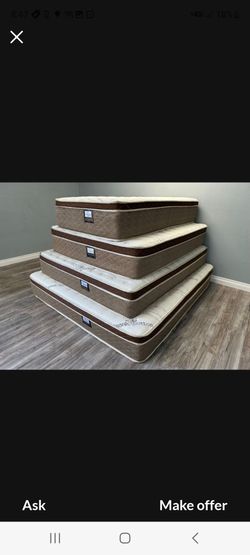 Queen Organic Cloud edition Europillow Top 12inch Matres!!