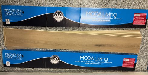Luxury Vinyl Flooring (LVF) Provenza MaxCore Midas Touch (PRO 2620) Leftover ~100 sq ft
