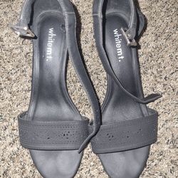 Whitemt. Ladies High Heels Size-7 Color Black