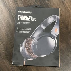 NEW! SkullCandy Tuned In Turned UP! Riff Wired On-Ear Wireless Headphones 