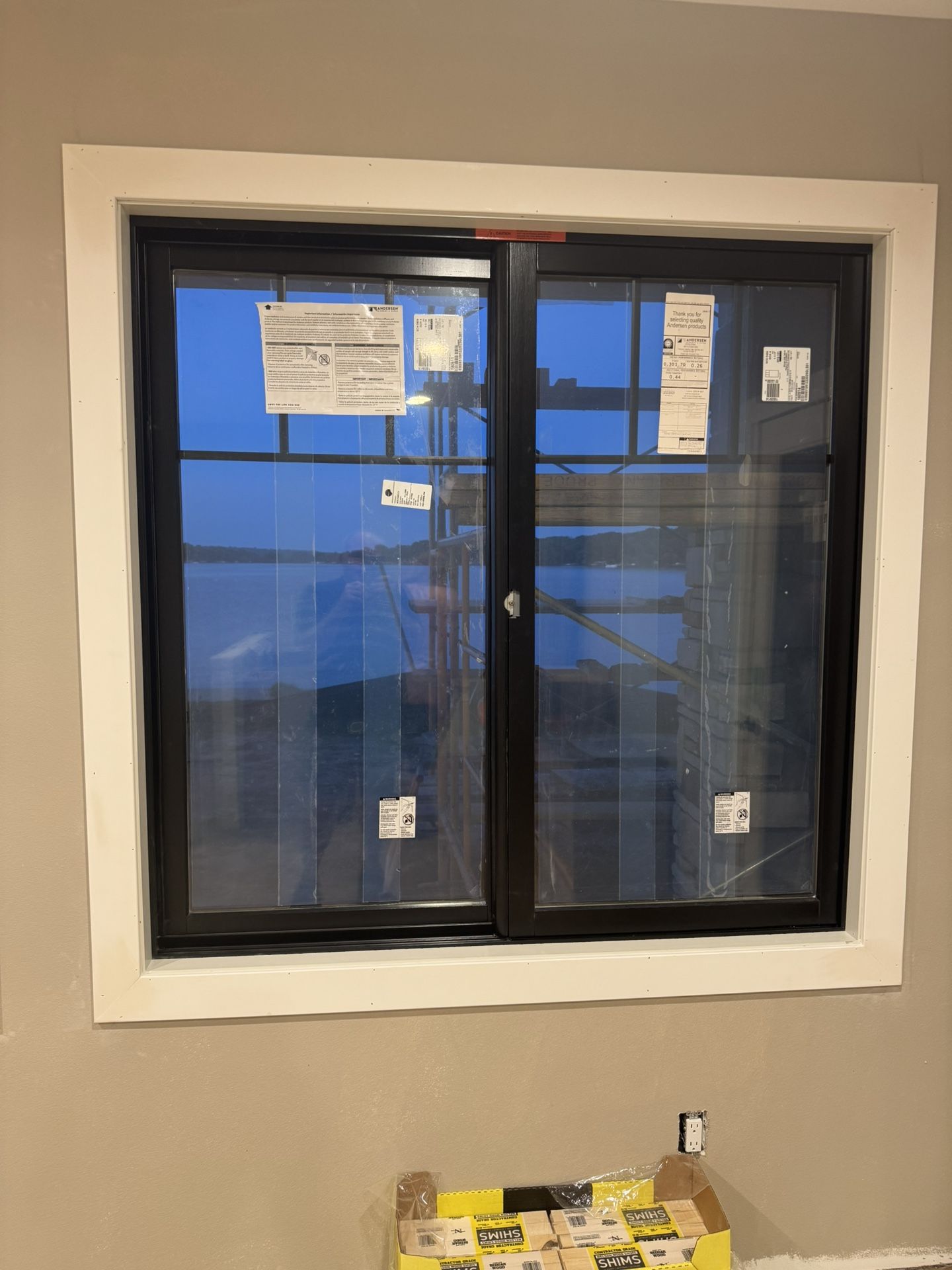 Anderson 400 Series - RO 60” X 60” Glider Glass Windows