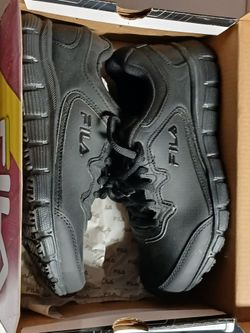 Fila Women’s Memory Fresh Start Slip Resistant Work Shoe (size: 6)