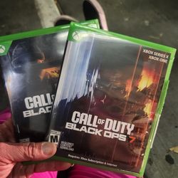 Call of duty black ops 6 and 7 Xbox one