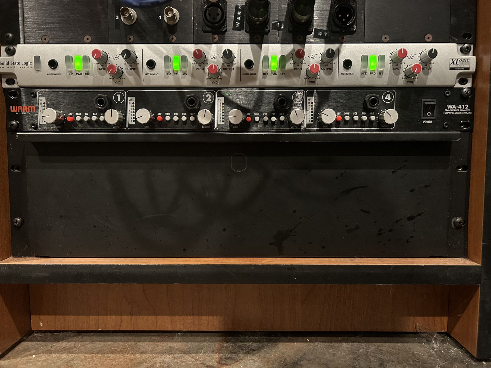 SSL VHD 4 - Channel preamp Strip
