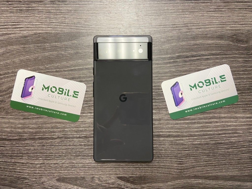 Unlocked Black Google Pixel 6 128gb