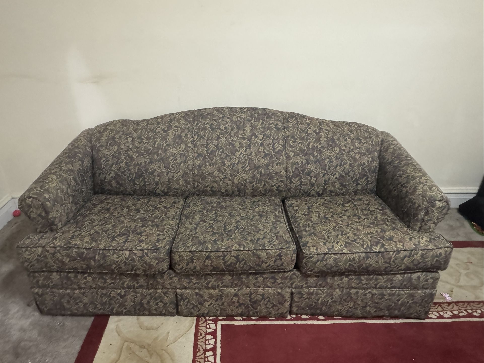 Floral Sofa Bed