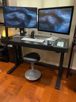 Costco - Stand Up Desk - Adjustable Stool