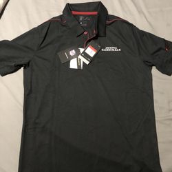 Arizona Cardinals Black Polo