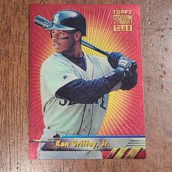 Ken Griffey Jr Topps Stadium Club Baseball Card