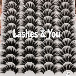 40 Mink Lashes 20 Pairs Eyelashes 