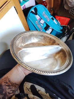 Walker and Hall England silver bowl