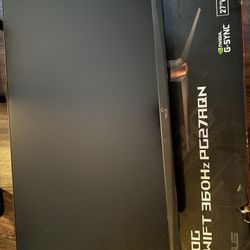 Asus PGAQN 27” 1440p 360hz G Sync Monitor