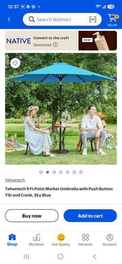 NEW PATIO UNBRELLA