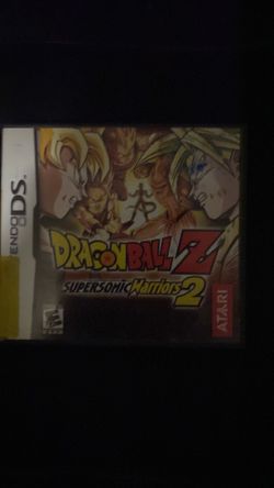 Dragon Ball Z SuperSonic Warrior 2 For Nintendo DS