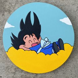 Dragon Ball Kid Goku Canvas Painting 