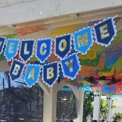 Free "Welcome Baby" Sign