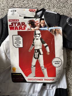 New Star Wars Executioner Trooper Kids Boys Large age 8-10 size 12-14 Storm