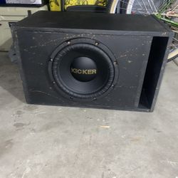 Kicker Gold 12” Subwoofer 